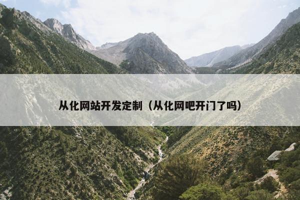 从化网站开发定制（从化网吧开门了吗）
