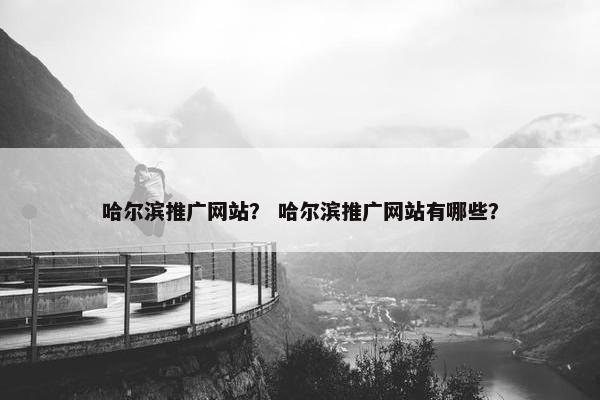 哈尔滨推广网站？ 哈尔滨推广网站有哪些？