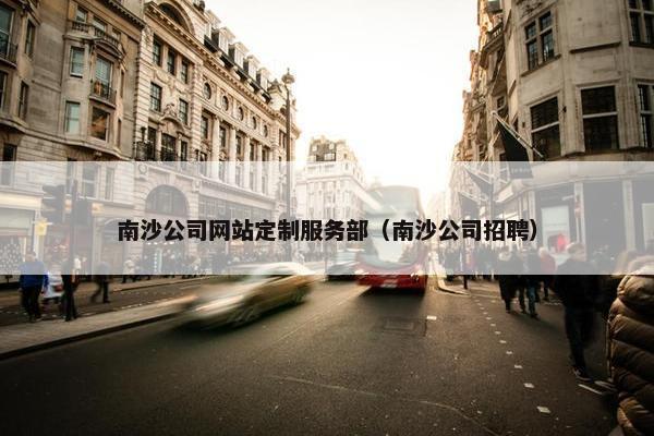 南沙公司网站定制服务部（南沙公司招聘）