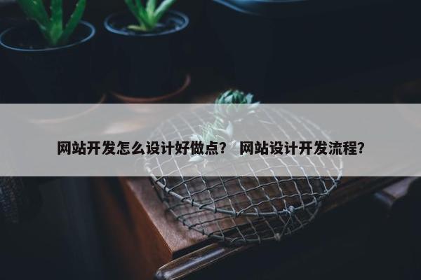 网站开发怎么设计好做点？ 网站设计开发流程？