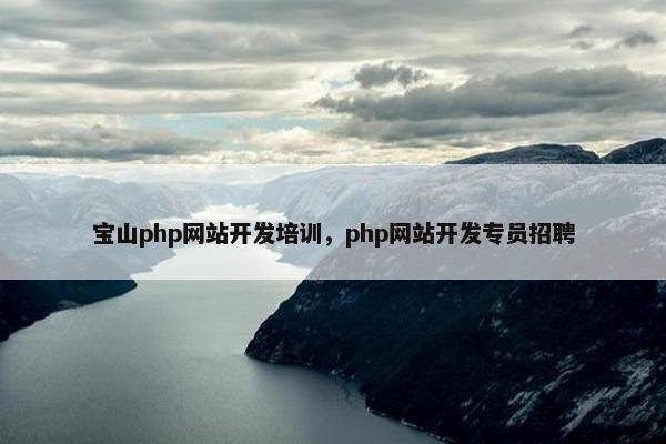 宝山php网站开发培训，php网站开发专员招聘