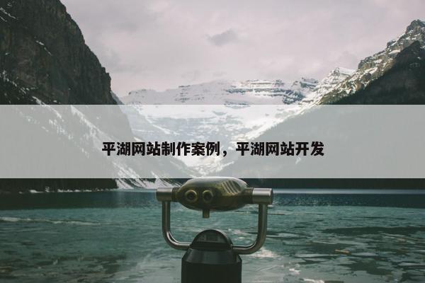 平湖网站制作案例，平湖网站开发