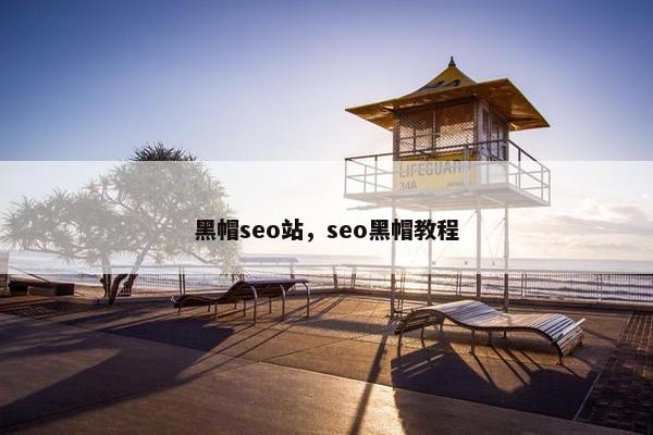 黑帽seo站，seo黑帽教程