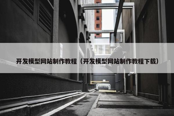 开发模型网站制作教程（开发模型网站制作教程下载）