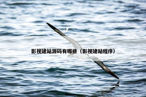 影视建站源码有哪些（影视建站程序）