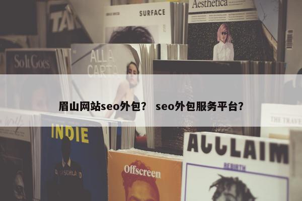眉山网站seo外包？ seo外包服务平台？