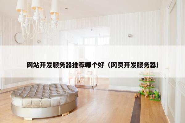 网站开发服务器推荐哪个好（网页开发服务器）