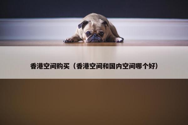 香港空间购买（香港空间和国内空间哪个好）