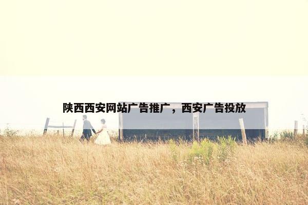 陕西西安网站广告推广，西安广告投放