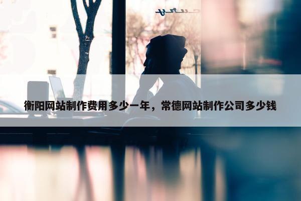 衡阳网站制作费用多少一年，常德网站制作公司多少钱